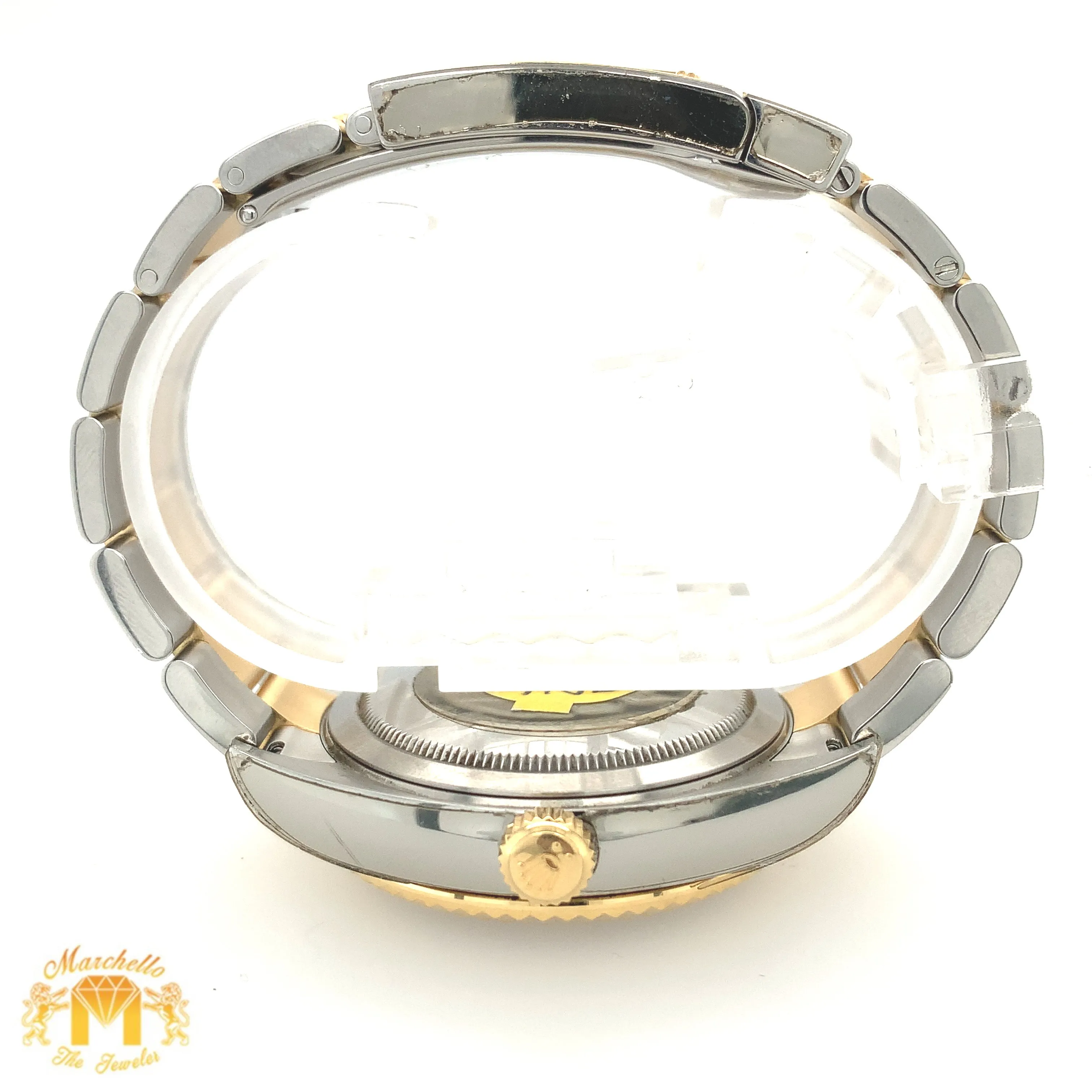 Rolex Sky-dweller Watch with Two-tone Oyster Bracelet (year 2020, Rolex papers)