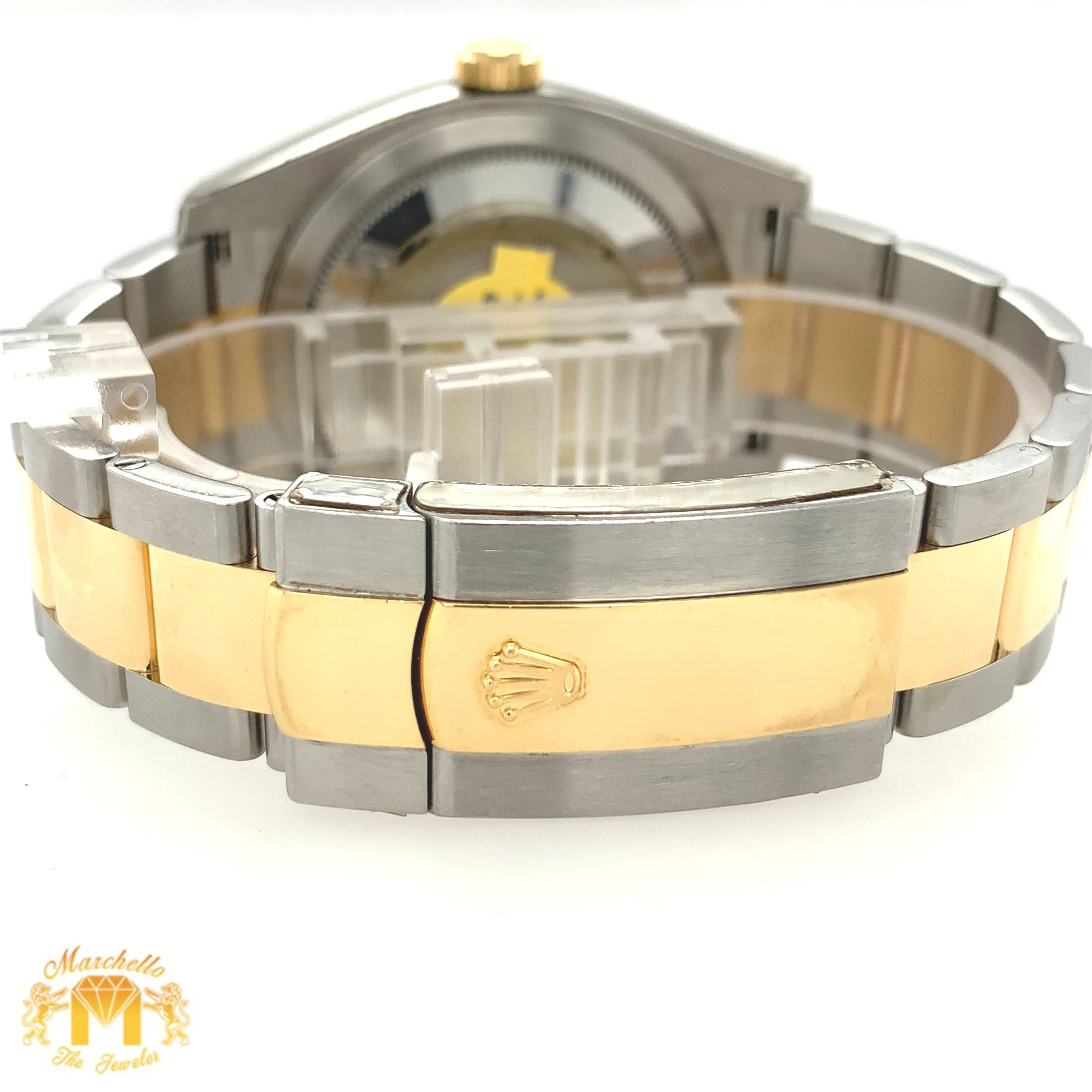 Rolex Sky-dweller Watch with Two-tone Oyster Bracelet (year 2020, Rolex papers)