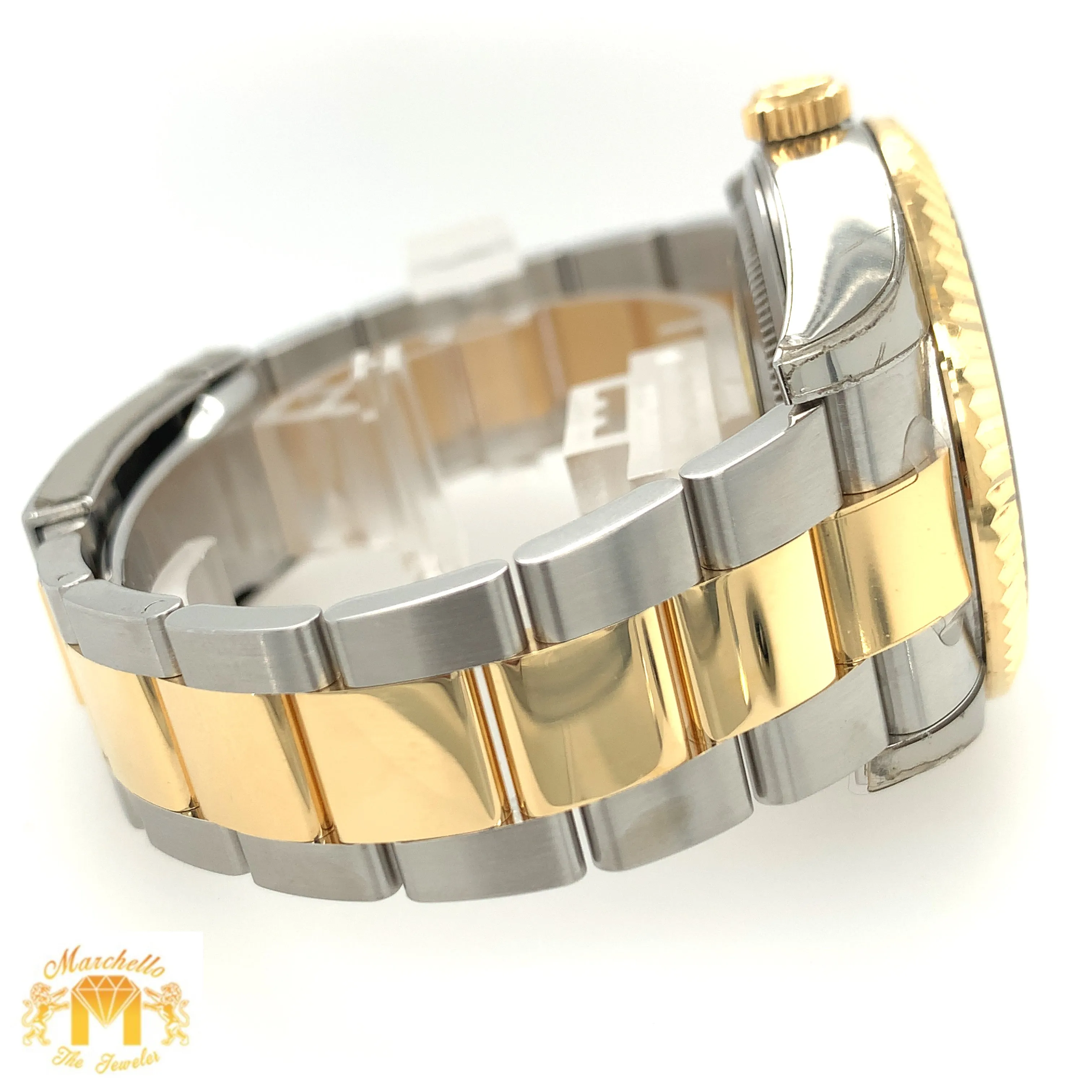 Rolex Sky-dweller Watch with Two-tone Oyster Bracelet (year 2020, Rolex papers)