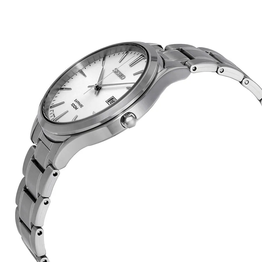 Seiko Neo Classic Silver Dial Stainless Steel Men's Watch SGEG93