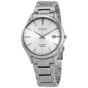 Seiko Neo Classic Silver Dial Stainless Steel Men's Watch SGEG93