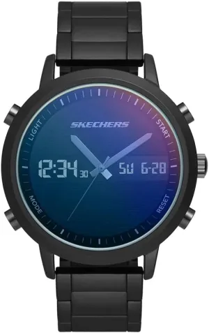 Skechers SR5174 Analog-Digital Watch for Men -  Lawndale Black Iridescent