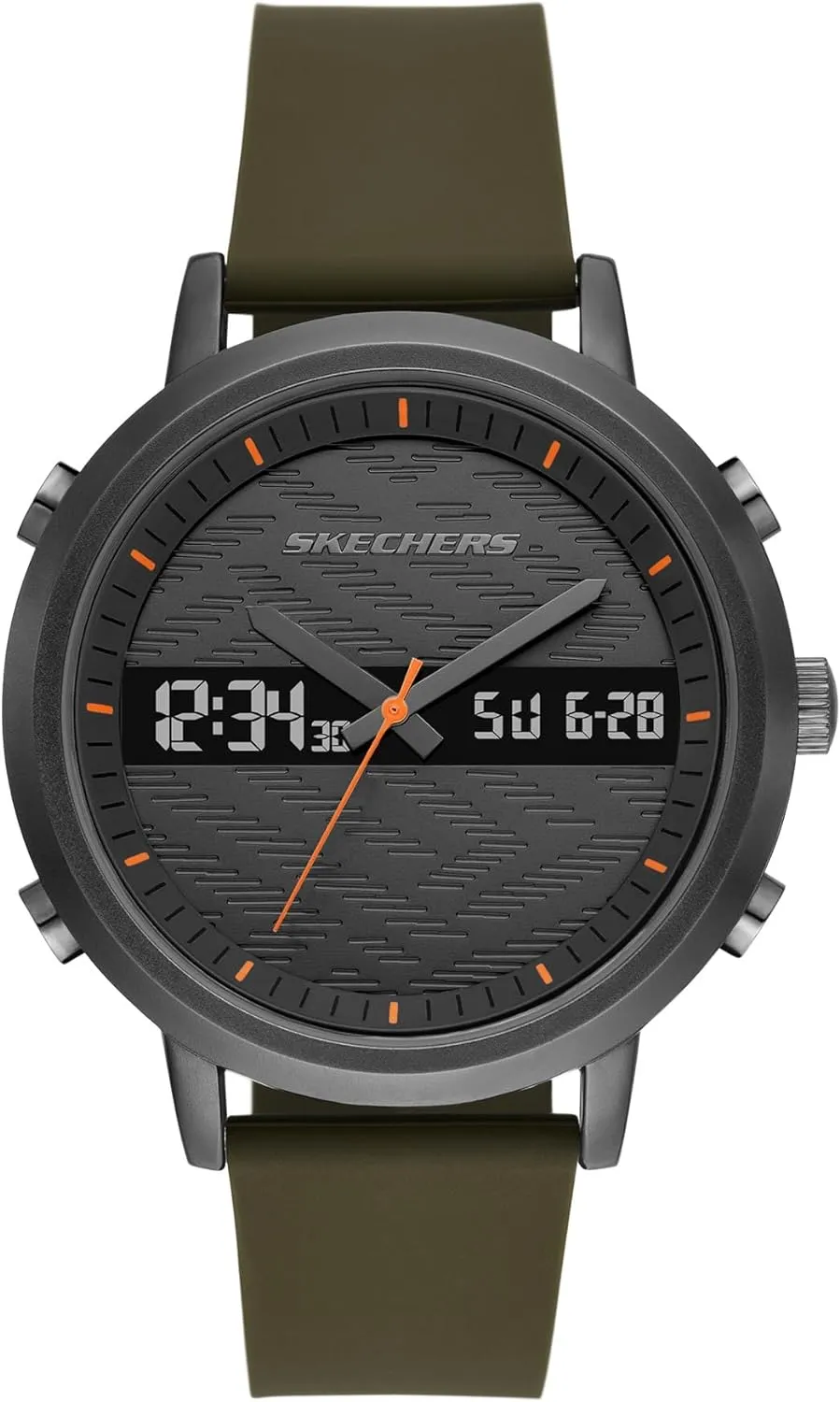 Skechers SR5201 Analog-Digital Watch for Men -  Lawndale Olive Green