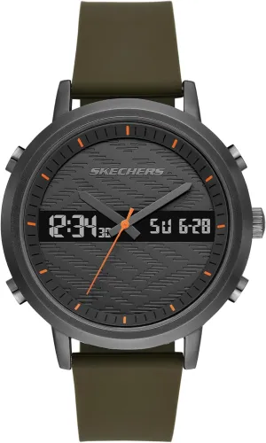 Skechers SR5201 Analog-Digital Watch for Men -  Lawndale Olive Green