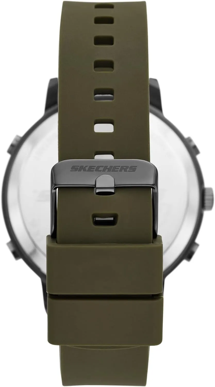 Skechers SR5201 Analog-Digital Watch for Men -  Lawndale Olive Green
