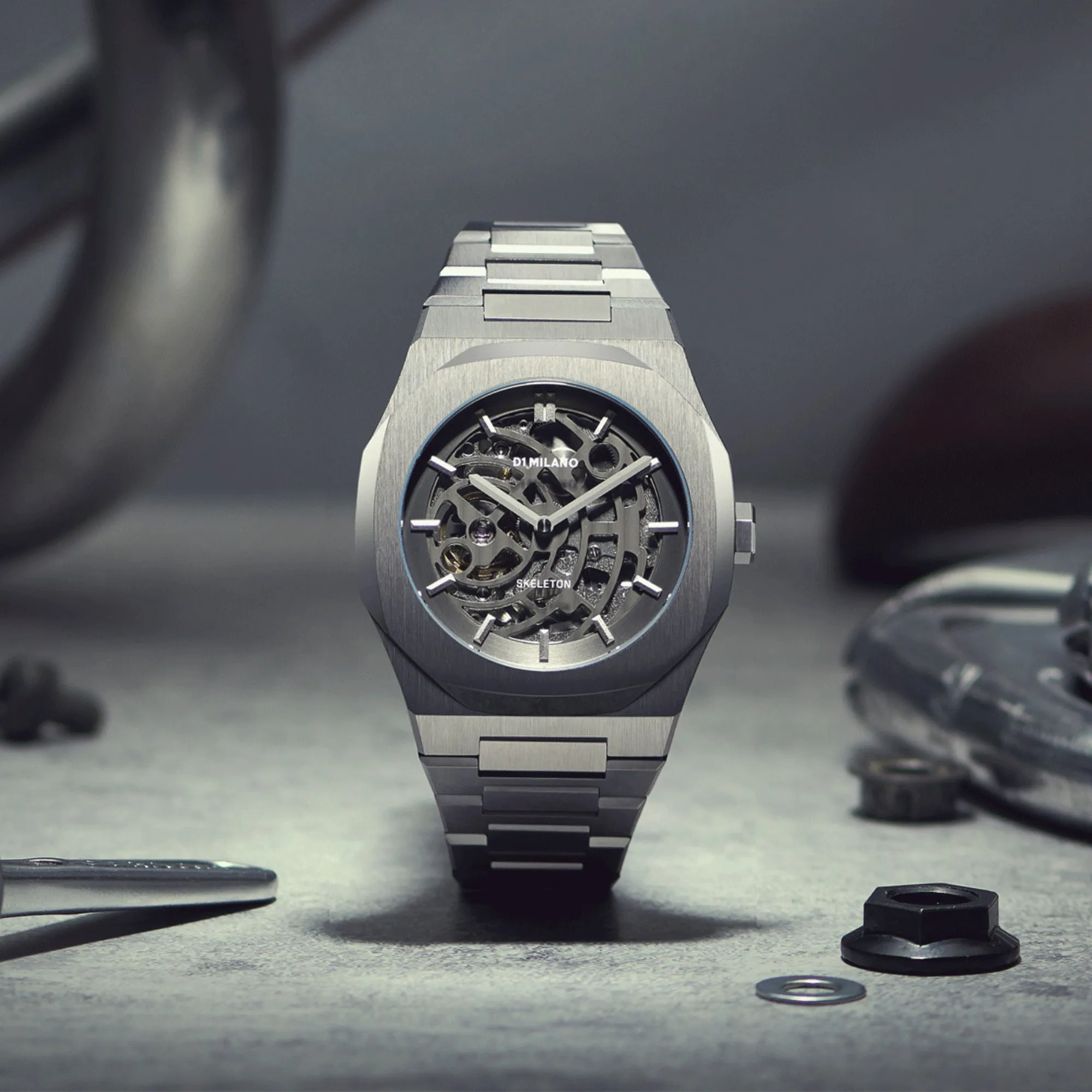 Skeleton Bracelet 41.5mm - Silver