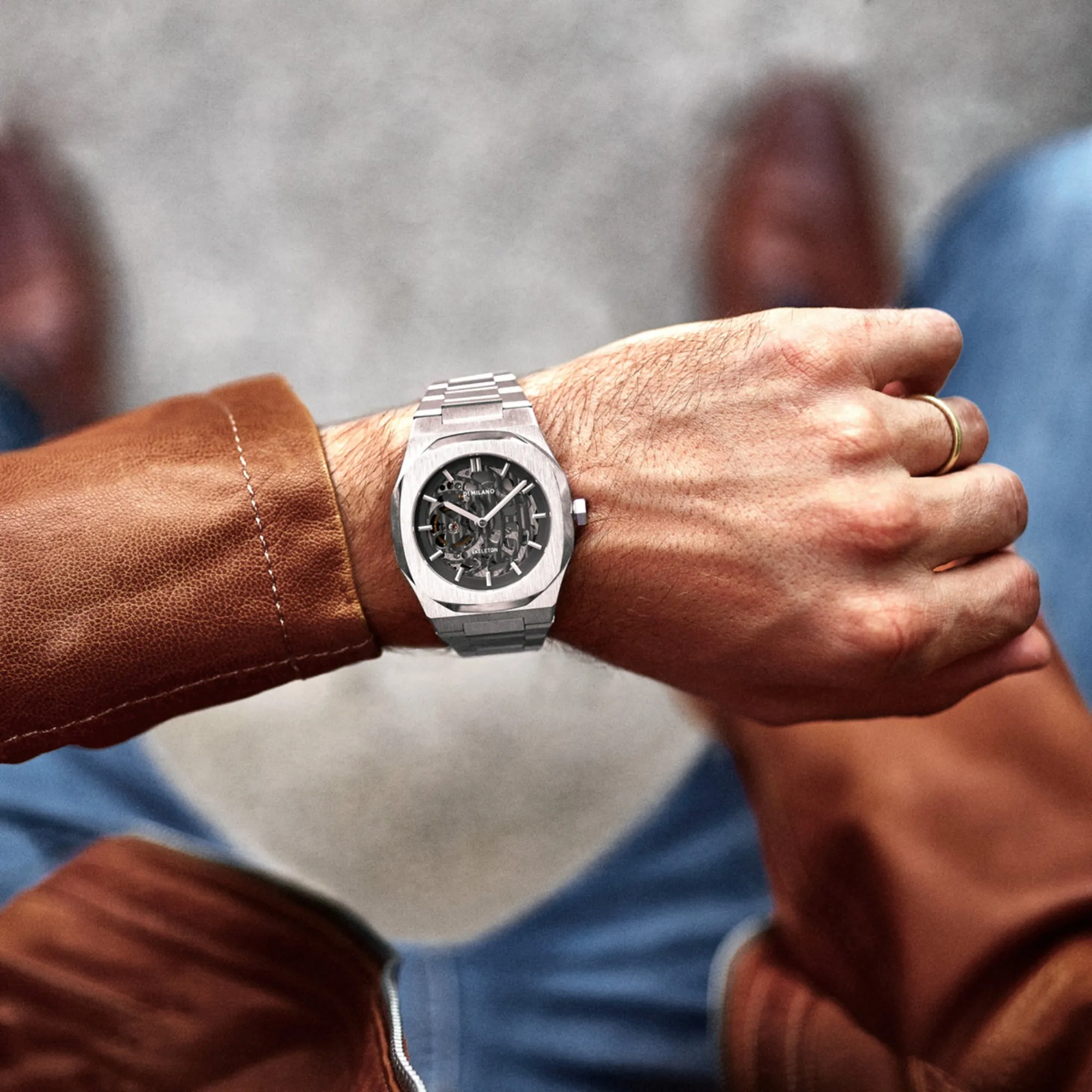 Skeleton Bracelet 41.5mm - Silver