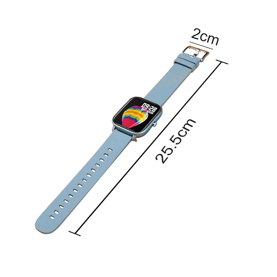 Smart Wrist Watch Set Premium 2X Waterproof Fitness Heart Rate Monitor Tracker P8 - Pink