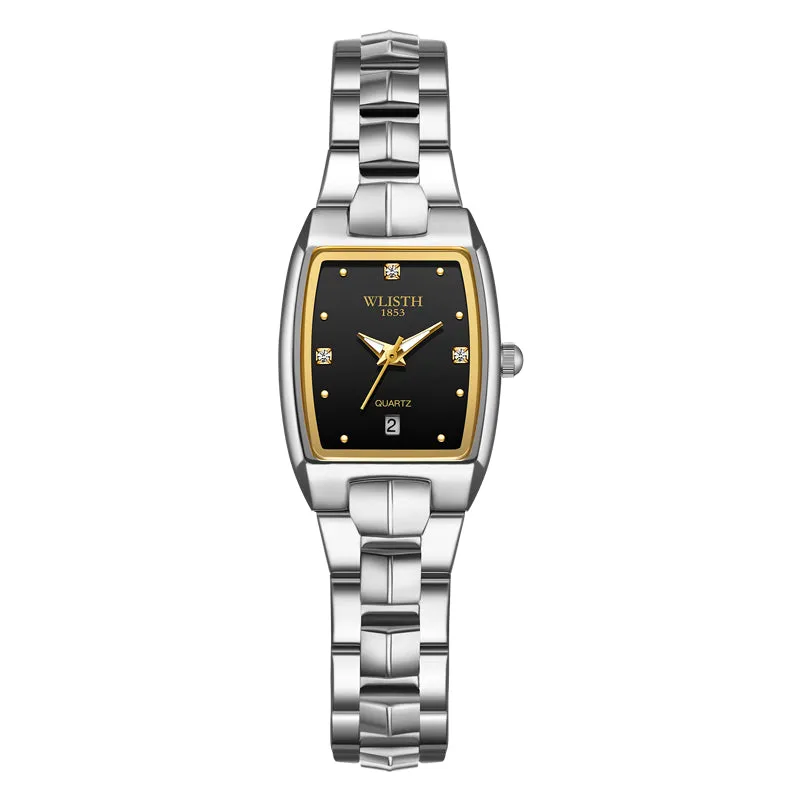 Square couple fashion watch W11S8966