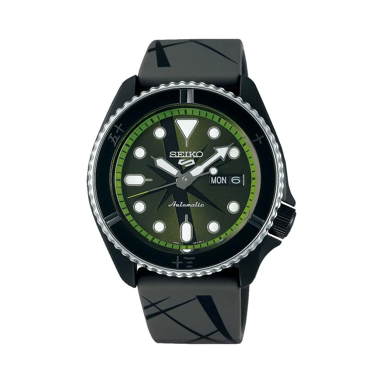 SRPH67K - Limited Edition One Piece ‘Roronoa Zoro’ Mens Seiko 5 Sports Watch