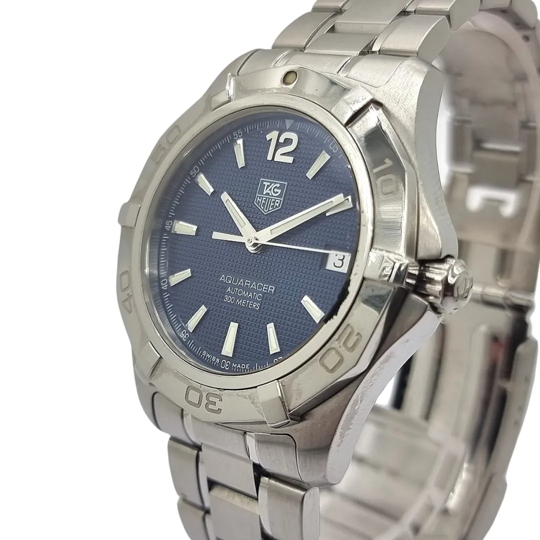 TAG Heuer Men's WAF2112.BA0806 Aquaracer Automatic Watch 39mm