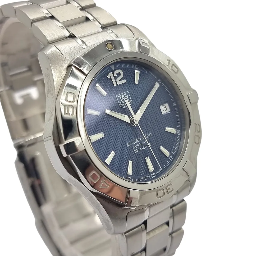 TAG Heuer Men's WAF2112.BA0806 Aquaracer Automatic Watch 39mm