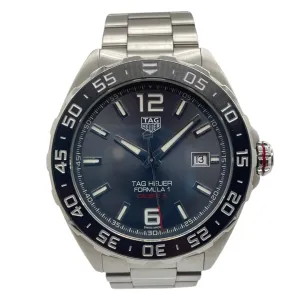 Tag Heuer WAZ2011-0 Formula 1 43mm Automatic Steel, Ceramic Grey Dial Watch