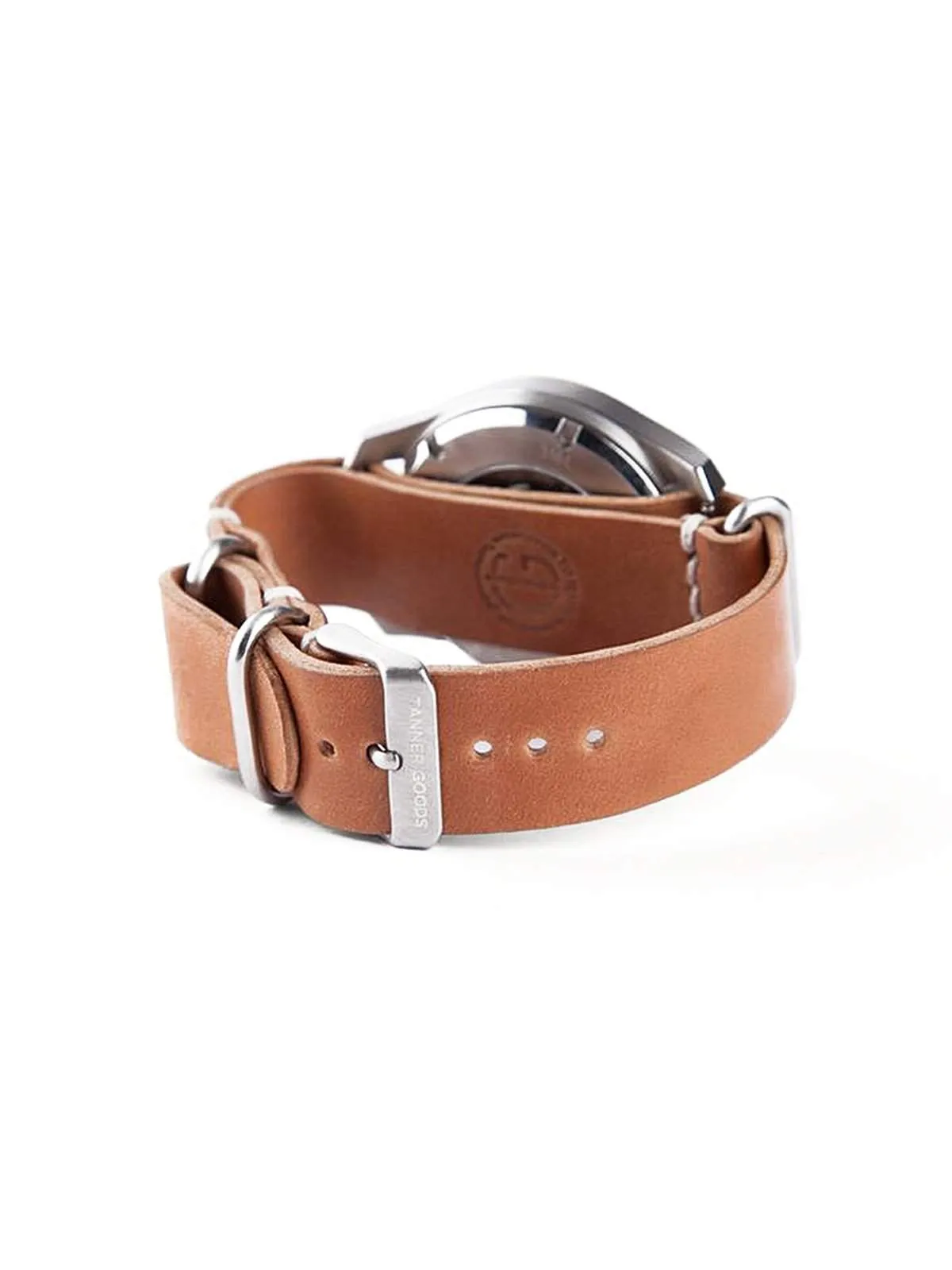 Tanner Goods Nato Watch Strap Natural Cordovan 20mm