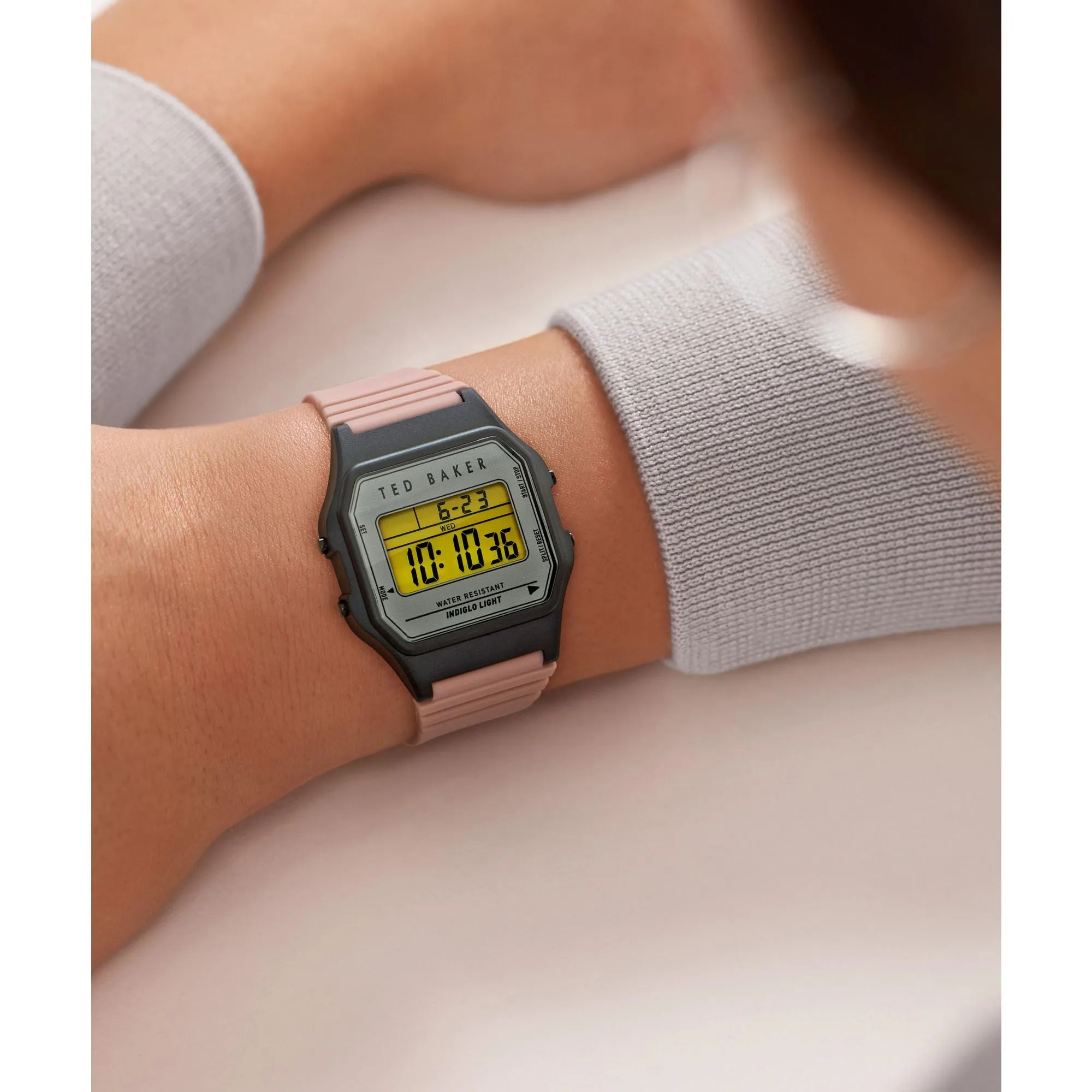 Ted Baker Digital Dial Unisex Watch - BKP80S205