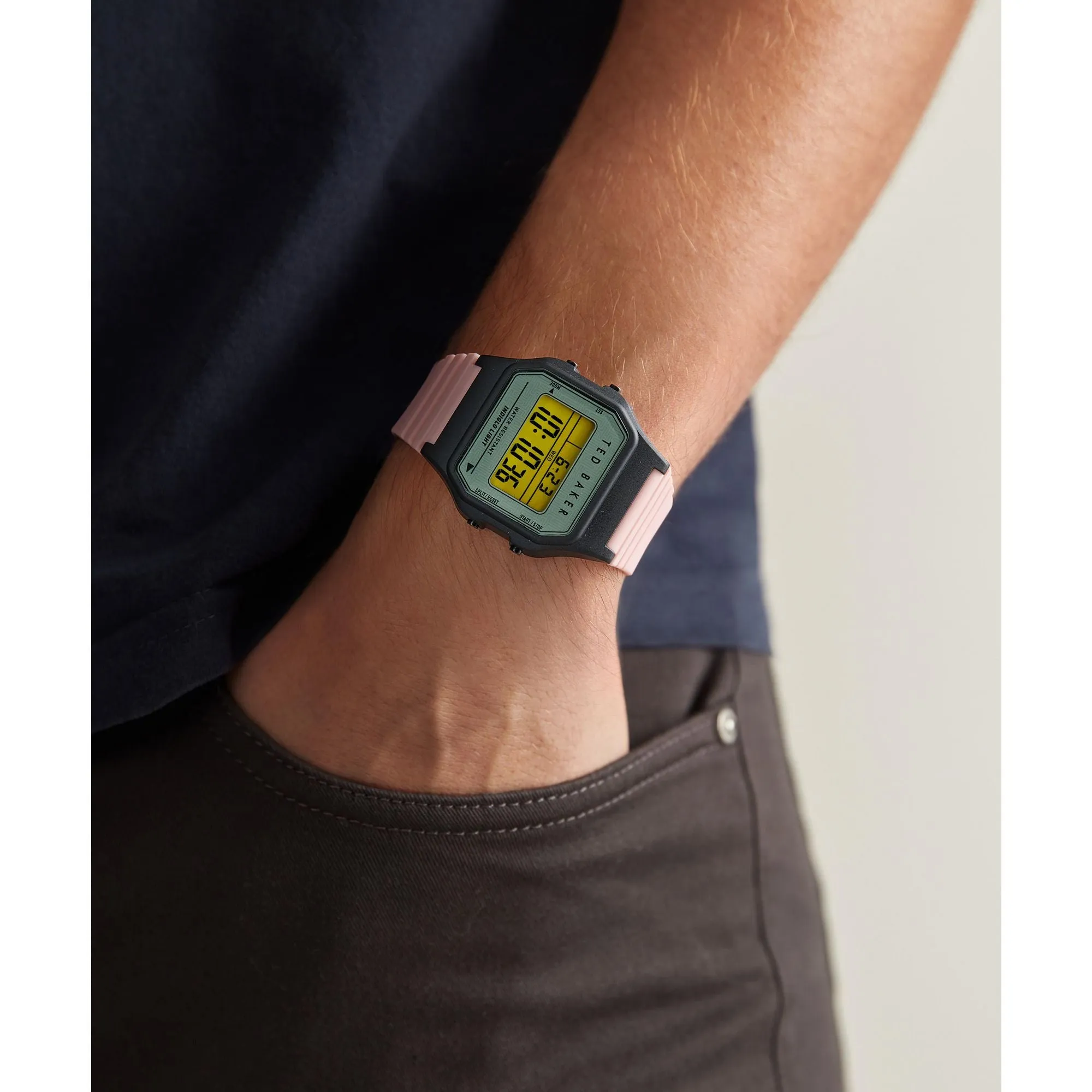 Ted Baker Digital Dial Unisex Watch - BKP80S205