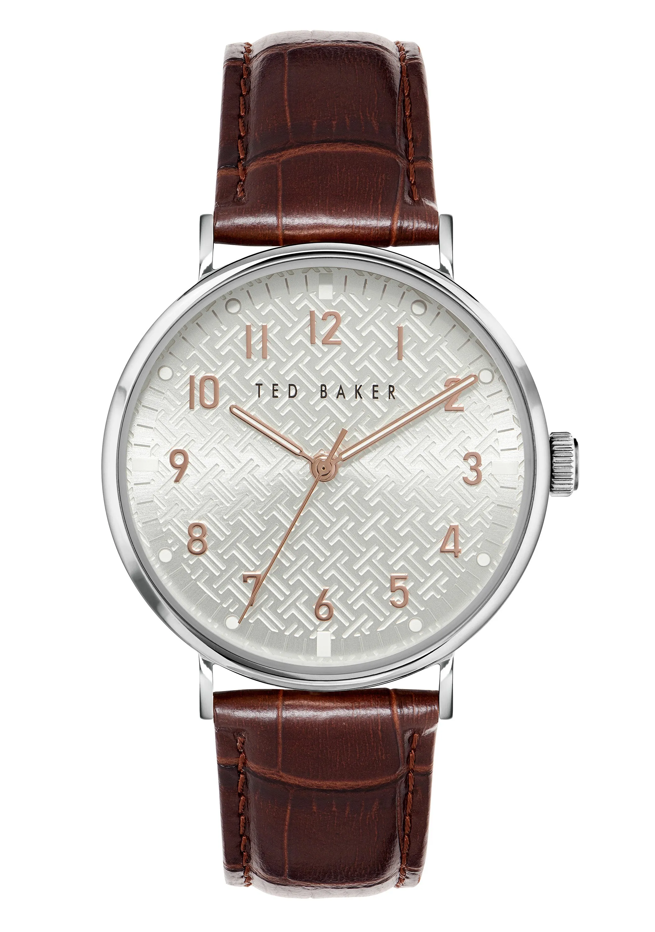 Ted Baker Silver-Tone Dial Men Watch - BKPMMS115