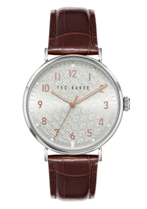 Ted Baker Silver-Tone Dial Men Watch - BKPMMS115