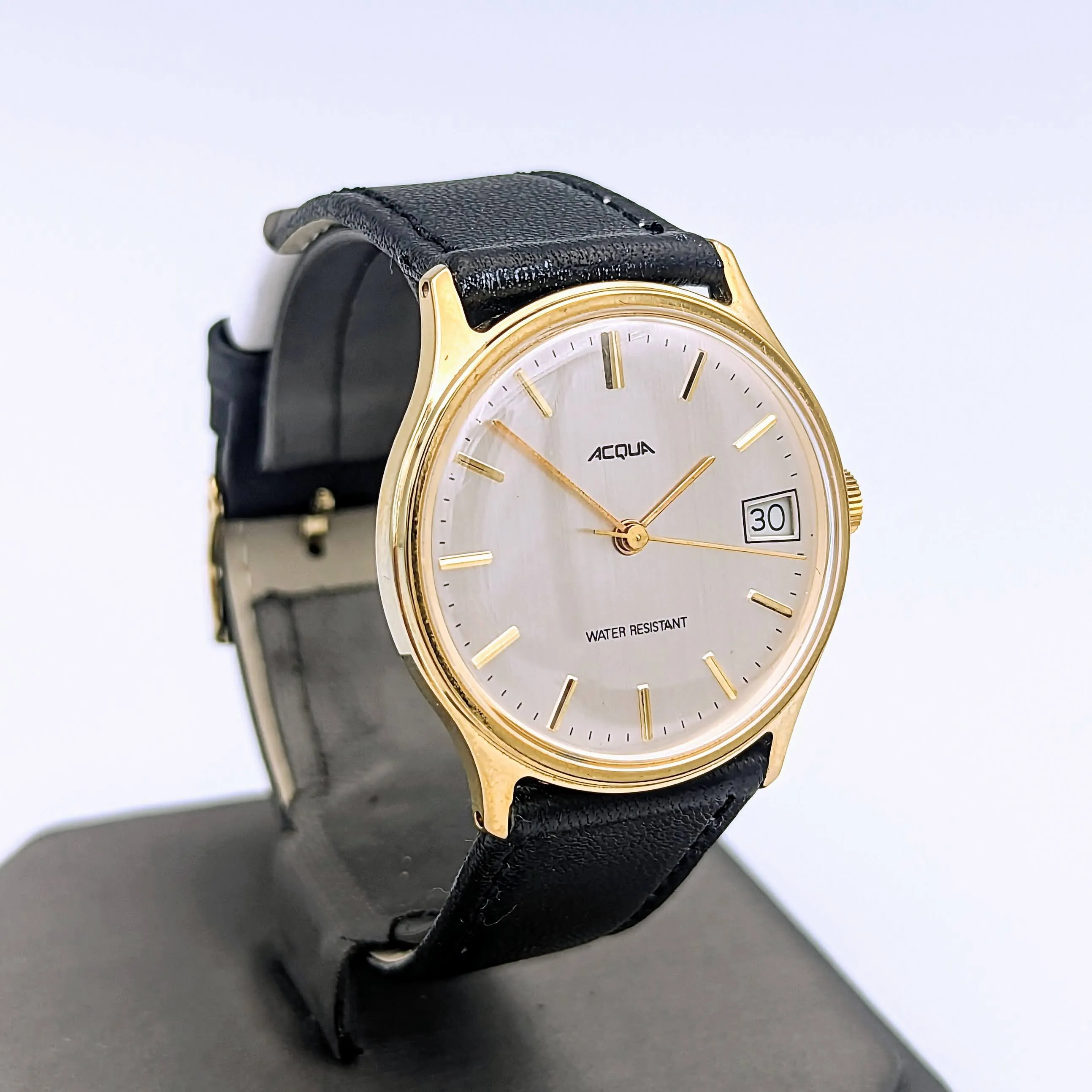 Timex ACQUA Mechanical Watch Date Indicator Vintage Wristwatch