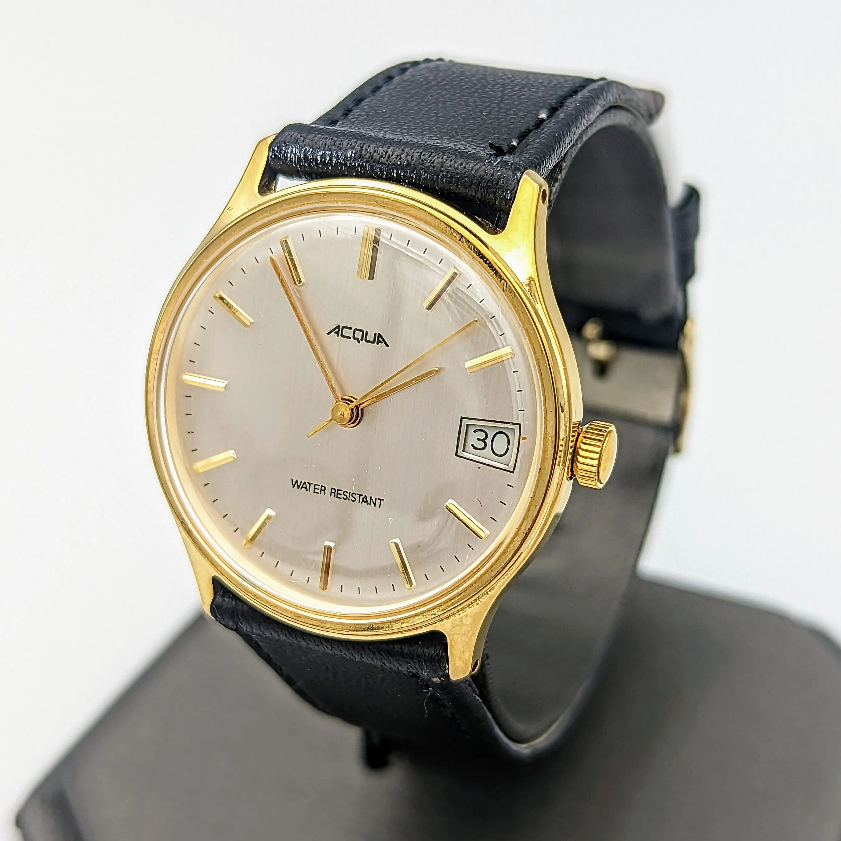 Timex ACQUA Mechanical Watch Date Indicator Vintage Wristwatch