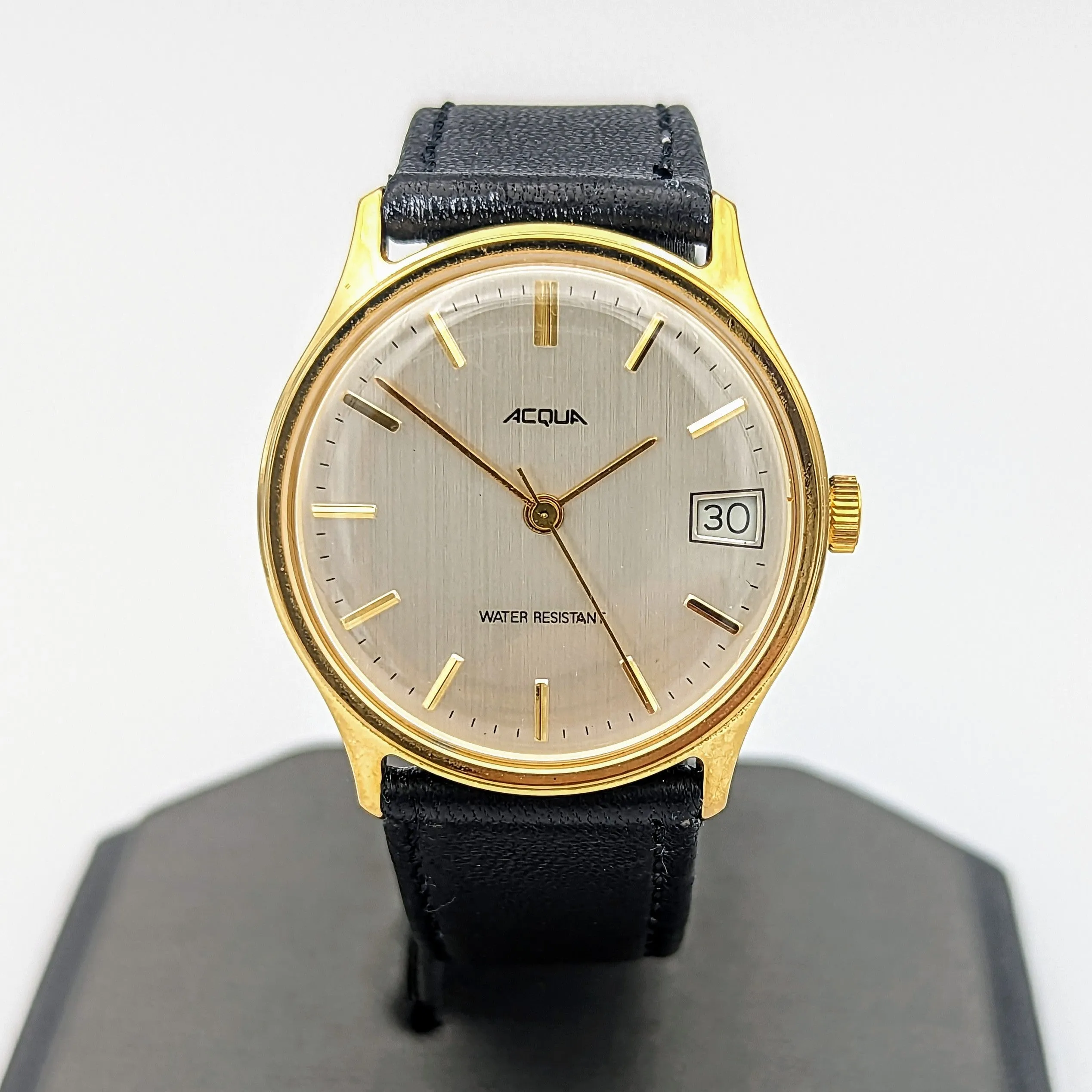 Timex ACQUA Mechanical Watch Date Indicator Vintage Wristwatch
