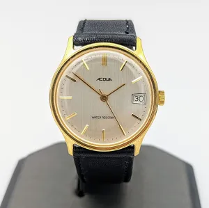 Timex ACQUA Mechanical Watch Date Indicator Vintage Wristwatch