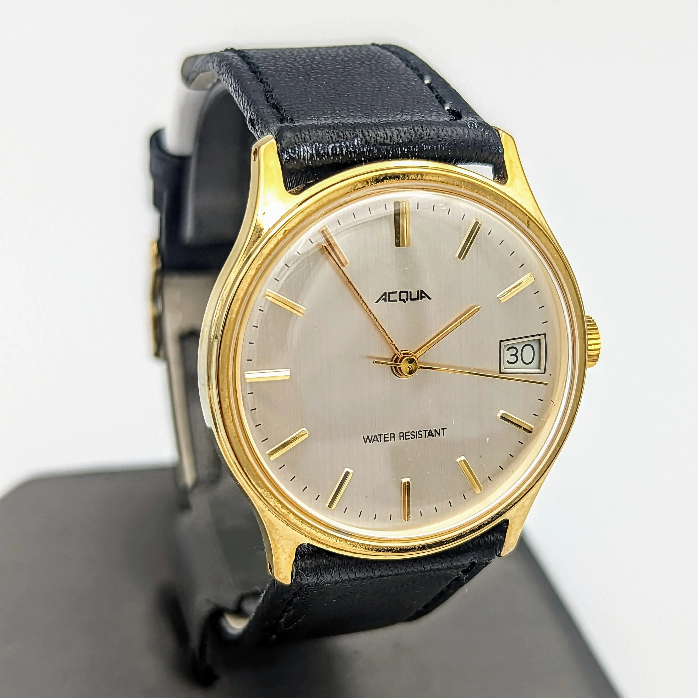 Timex ACQUA Mechanical Watch Date Indicator Vintage Wristwatch