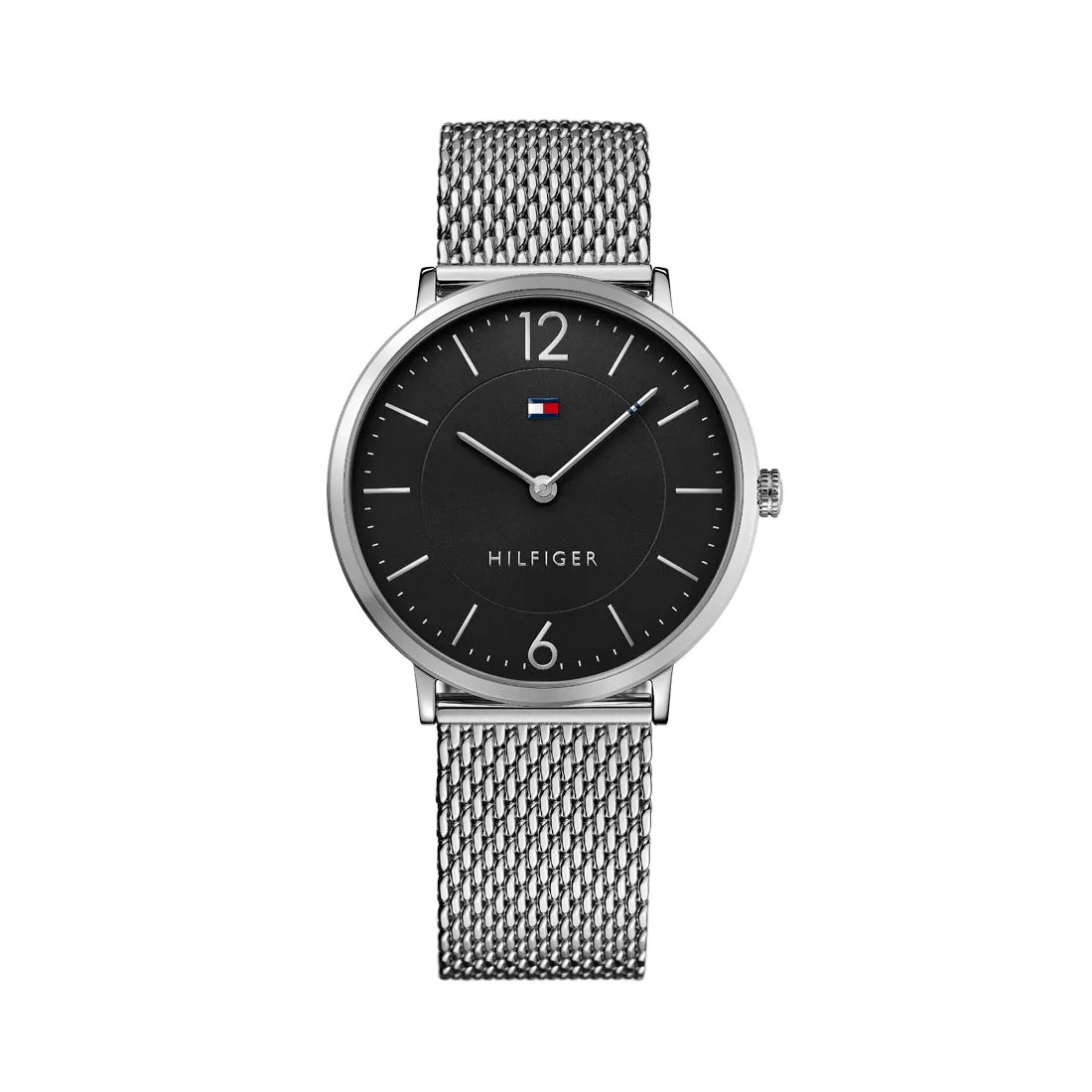 Tommy Hilfiger Ultra Slim Black Watch 1710355