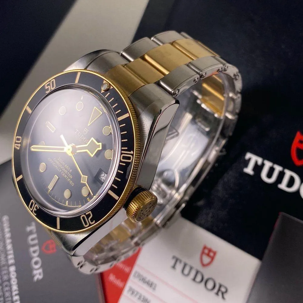 Tudor Heritage Black Bay Steel & Gold 79733N