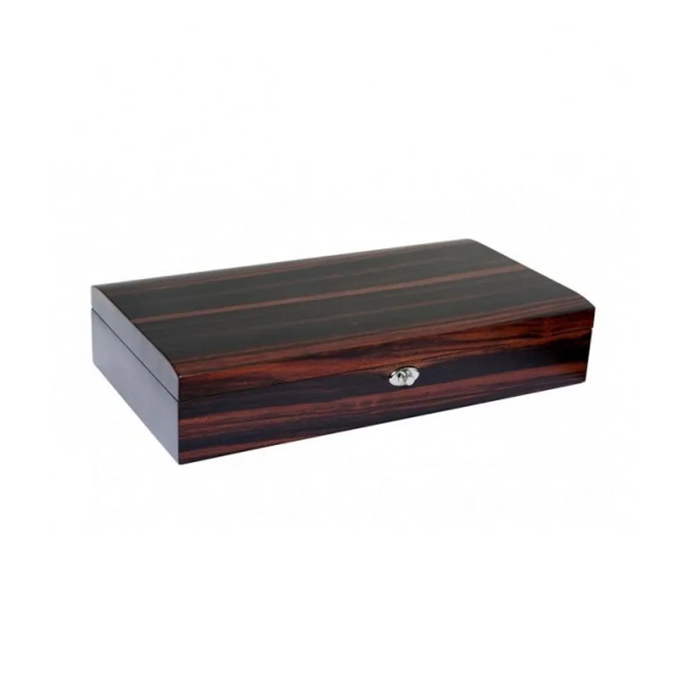UNDERWOOD (LONDON) - 10-Unit Macassar Watch Box w Compartment | UN/244