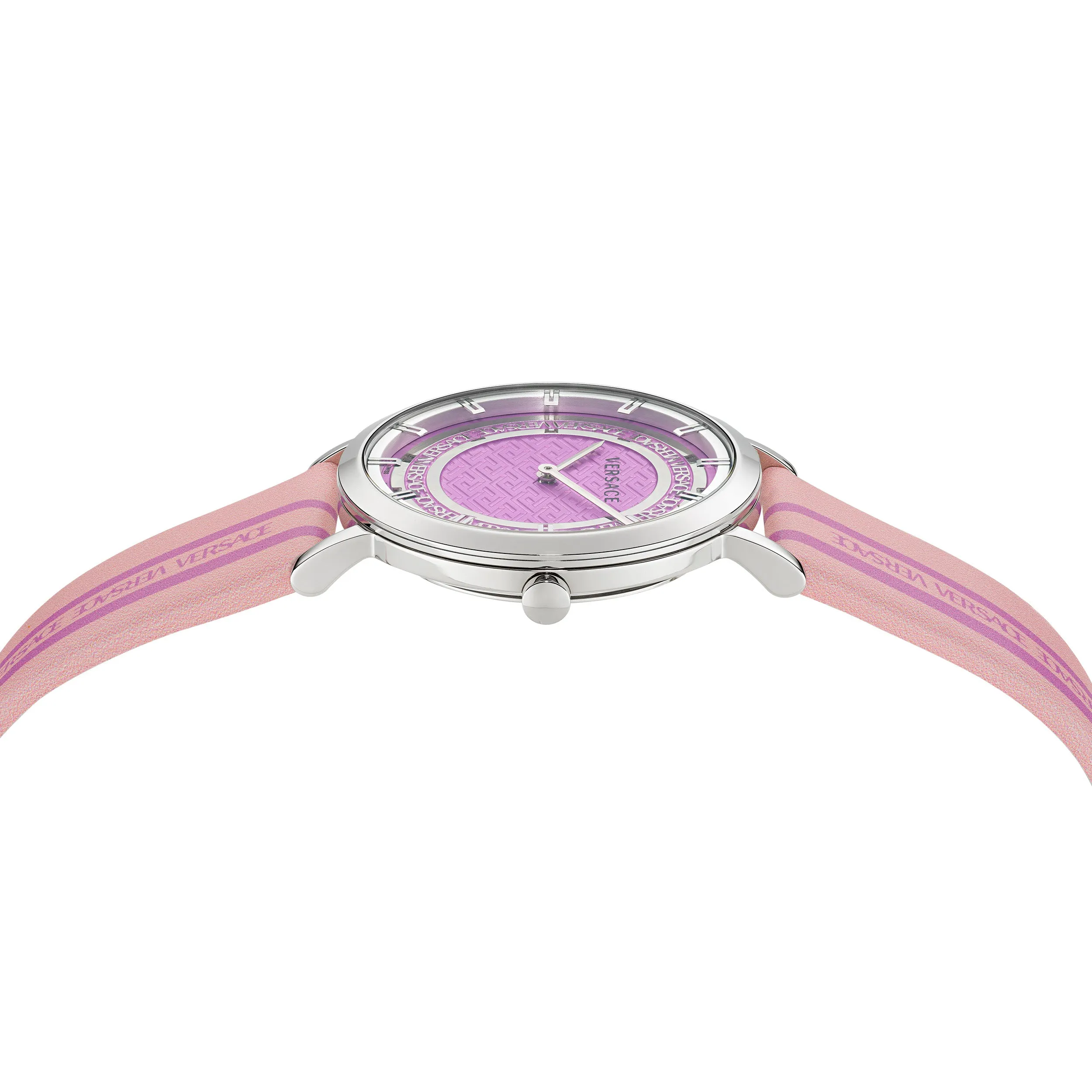 Versace Wrist Watch Women Lilac Dial - Ve3M00122
