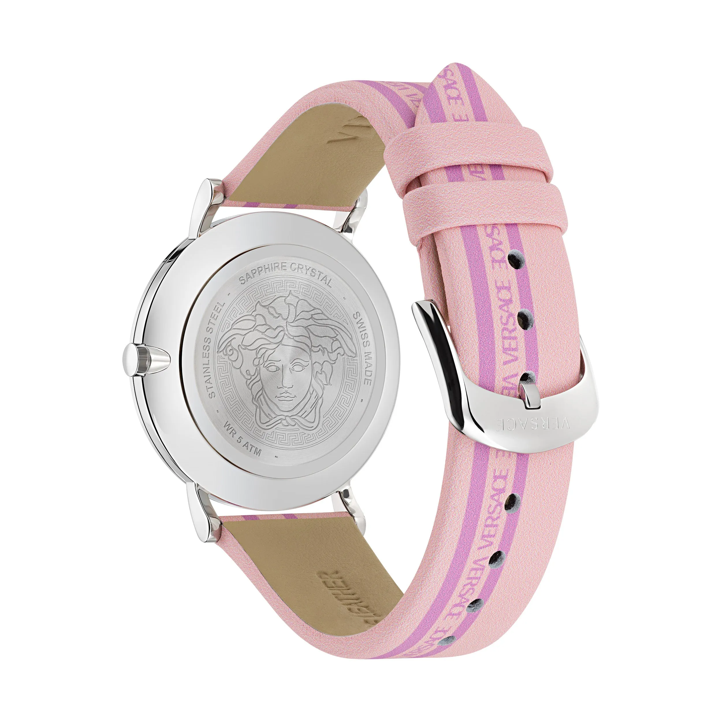 Versace Wrist Watch Women Lilac Dial - Ve3M00122