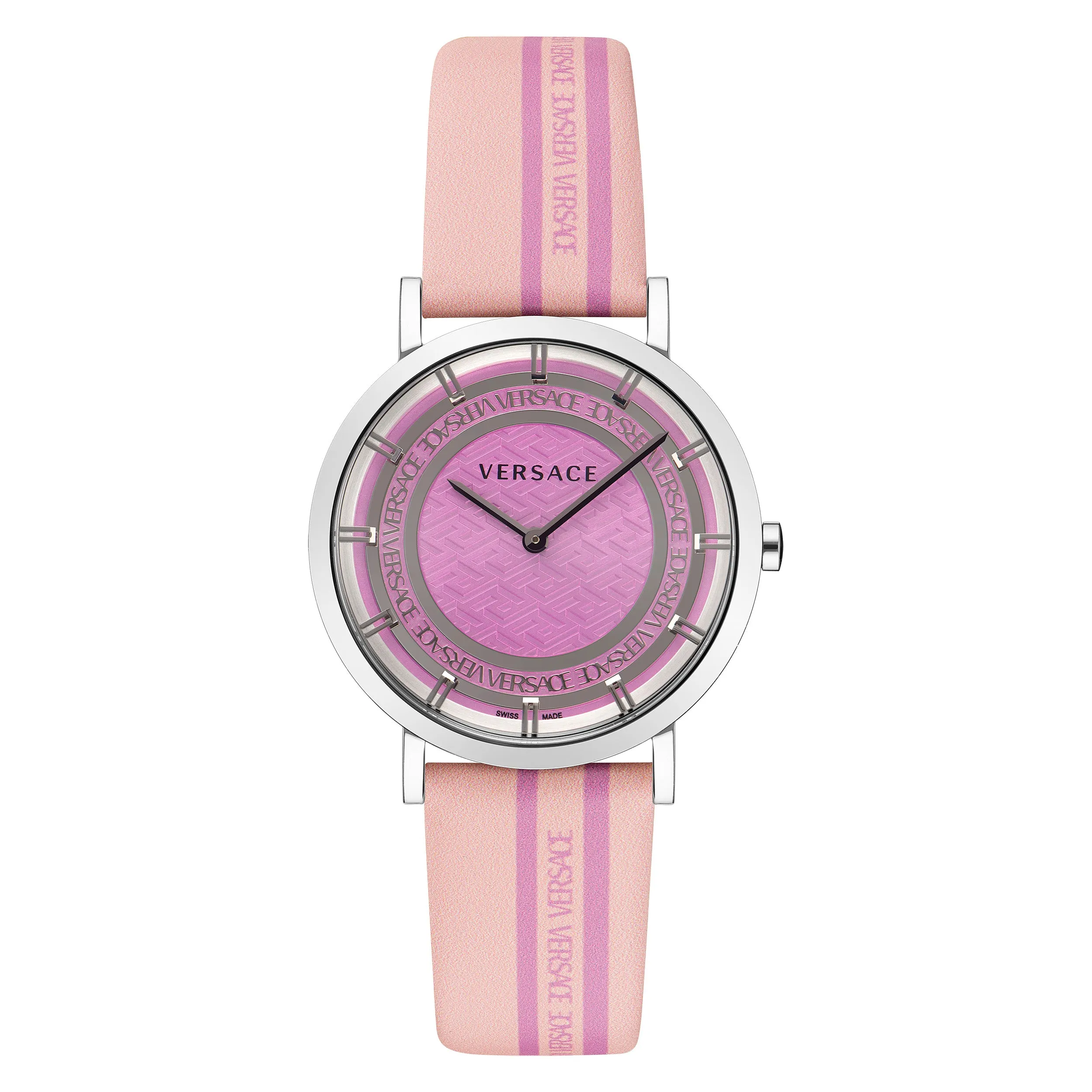 Versace Wrist Watch Women Lilac Dial - Ve3M00122