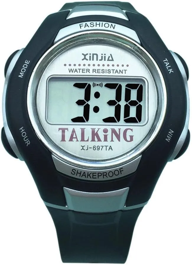 VISIOYO Arabic Talking Watch Digital Sports Watch with Alarm 697TA