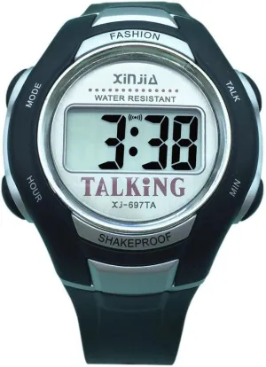 VISIOYO Arabic Talking Watch Digital Sports Watch with Alarm 697TA