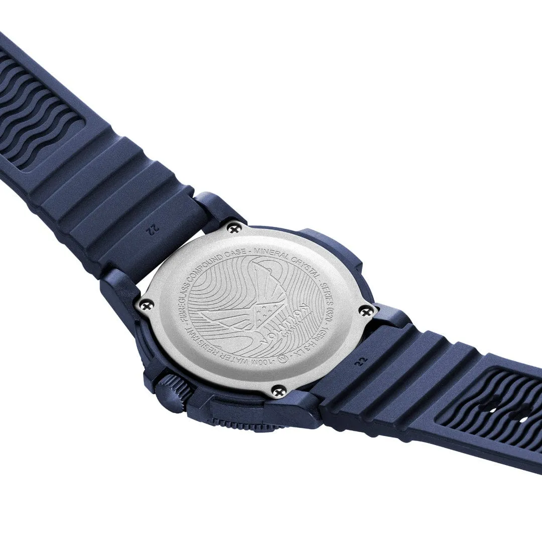 VOLITION AMERICA Leatherback Sea Turtle Giant, 44 mm, Outdoor Watch, Navy Out