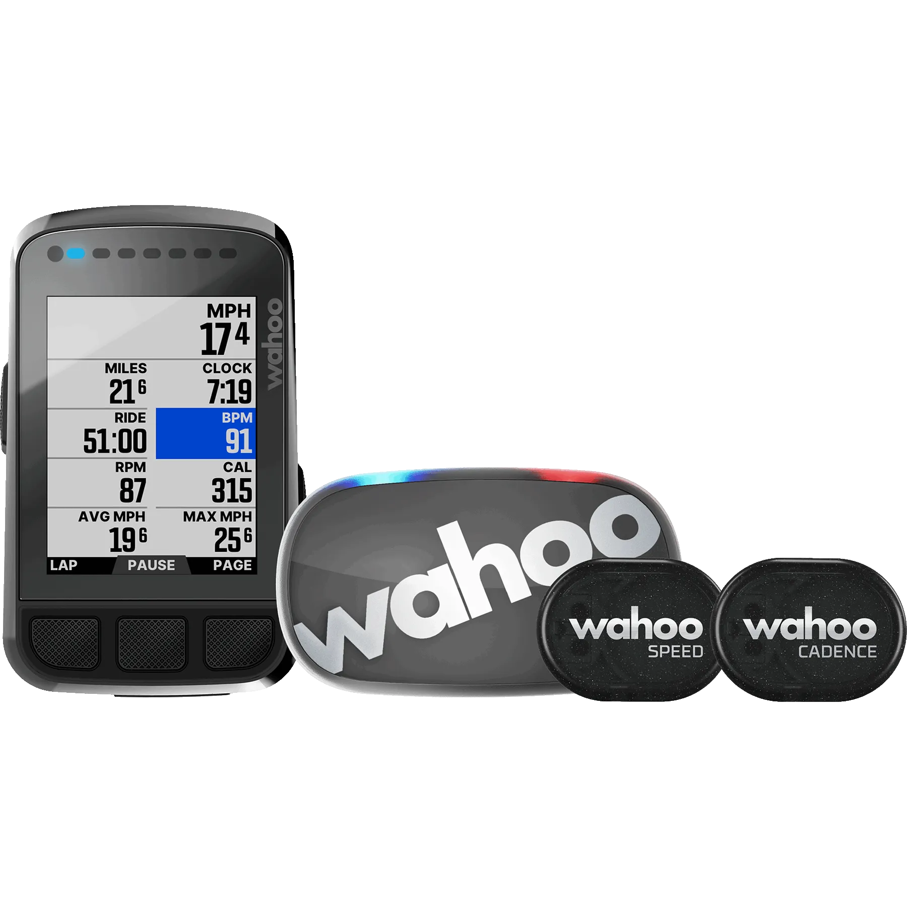 Wahoo Elemnt Bolt V2 GPS Cycling Computer Bundle