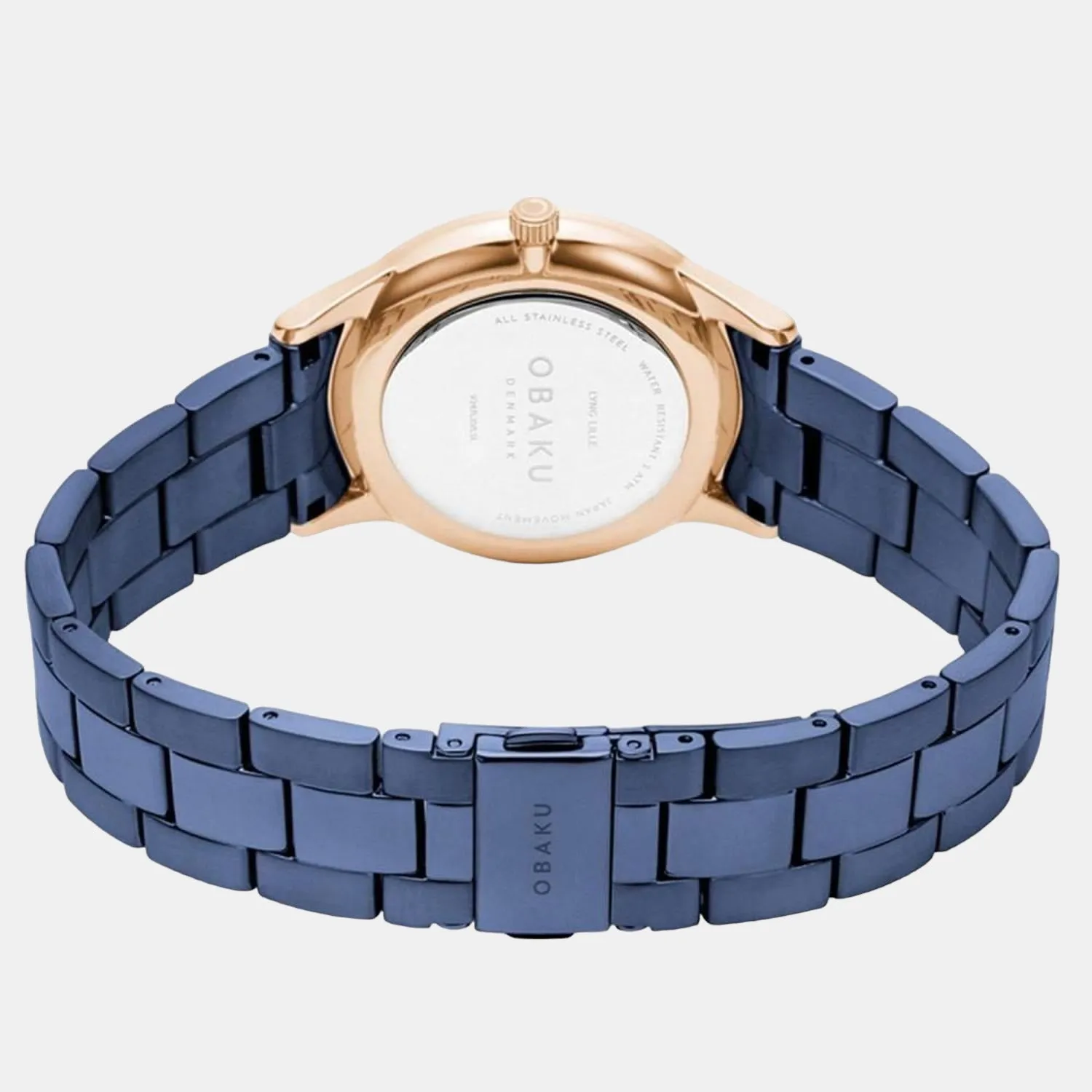 Women Blue Analog Stainless Steel Watch V247LXVLSL