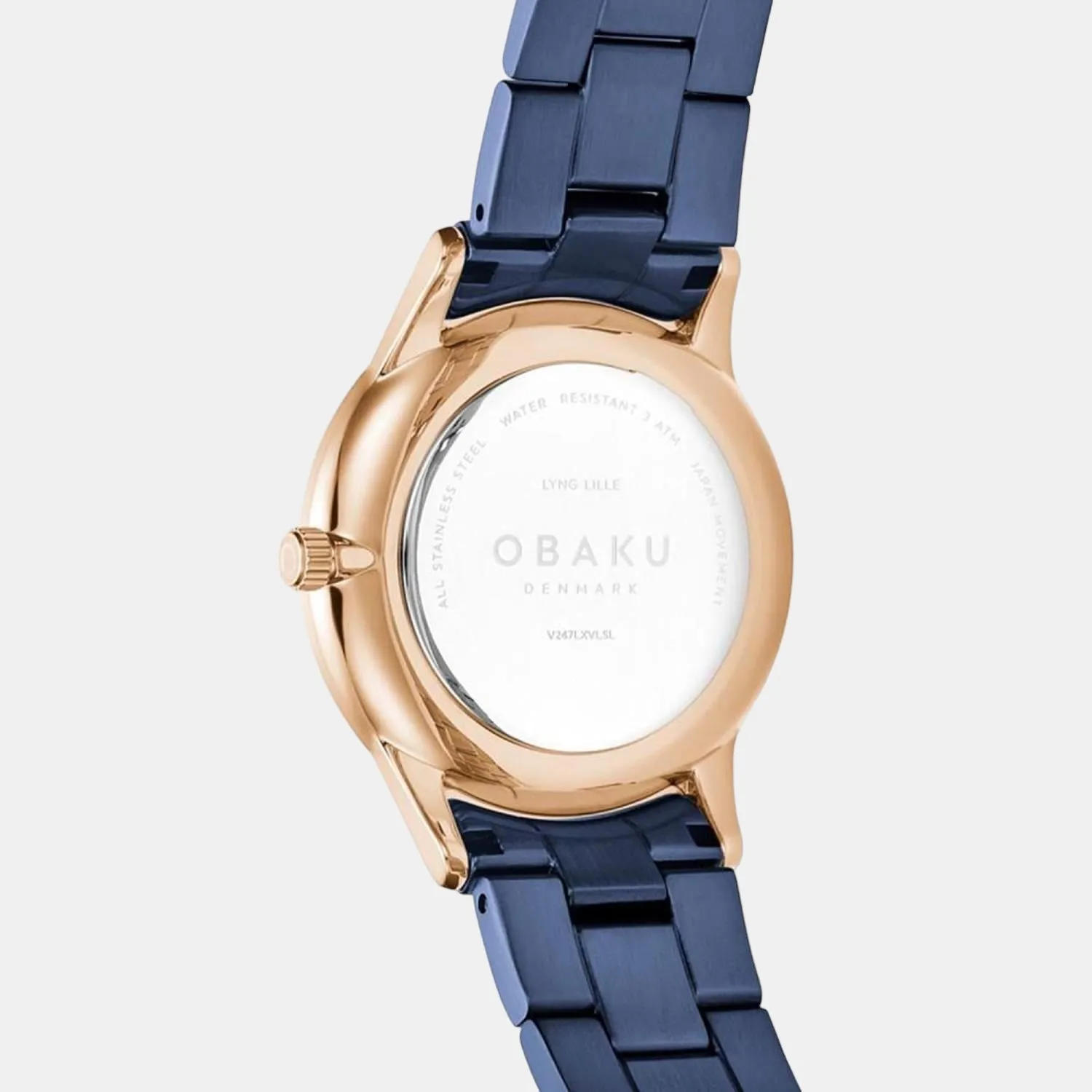 Women Blue Analog Stainless Steel Watch V247LXVLSL