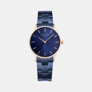 Women Blue Analog Stainless Steel Watch V247LXVLSL