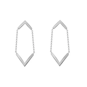 Women Stainless Steel Long Chain With