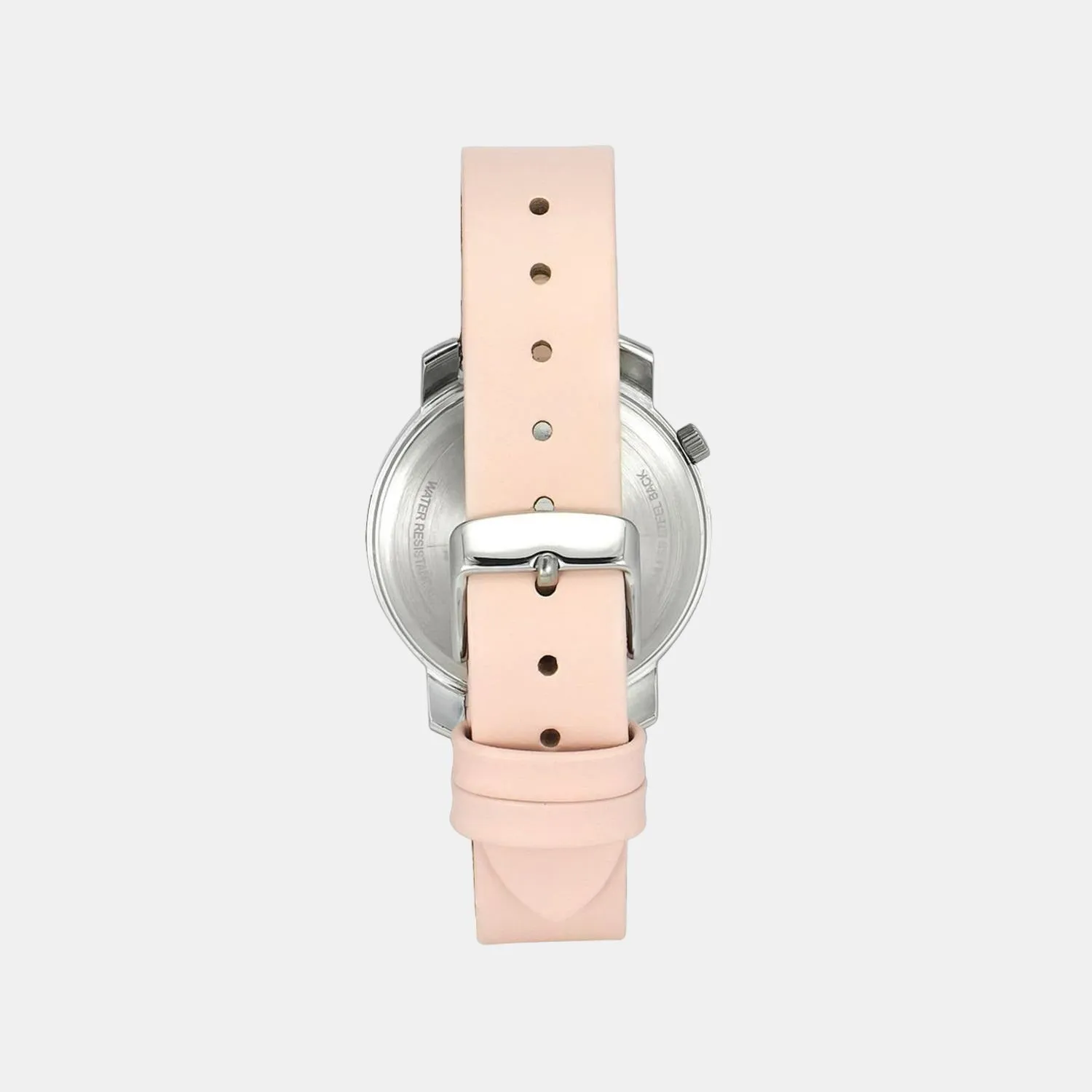 Women's Silver Analog Leather Watch TW032HL32